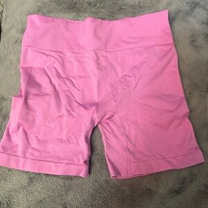 SHEIN Vibrant Pink Athletic Shorts